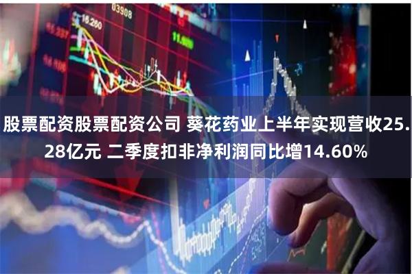 股票配资股票配资公司 葵花药业上半年实现营收25.28亿元 二季度扣非净利润同比增14.60%