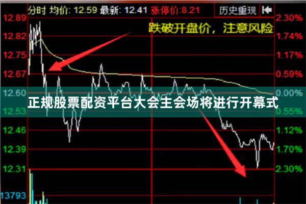 正规股票配资平台大会主会场将进行开幕式